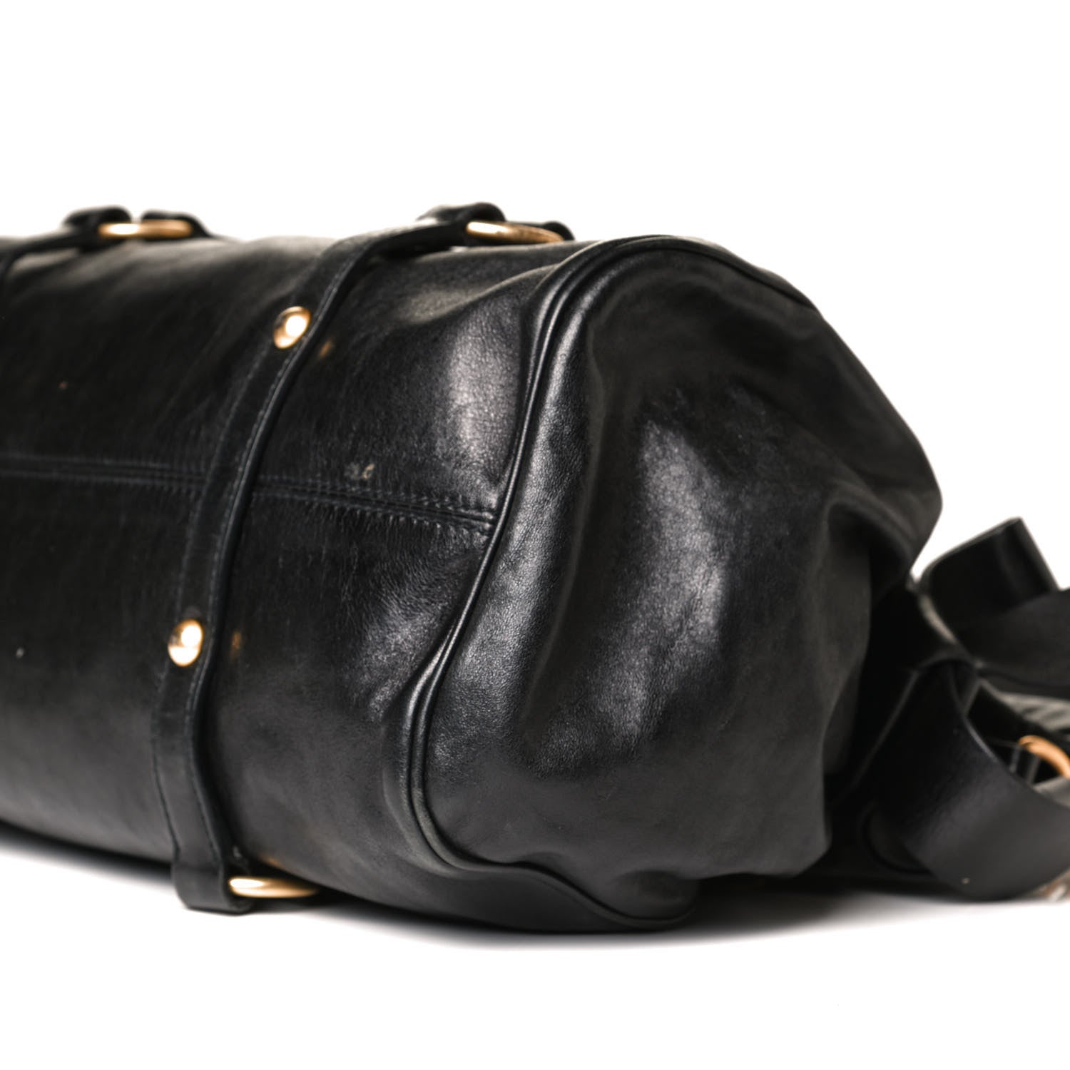 Miu Miu Vitello Lux Bow Tote Black 8 of 13