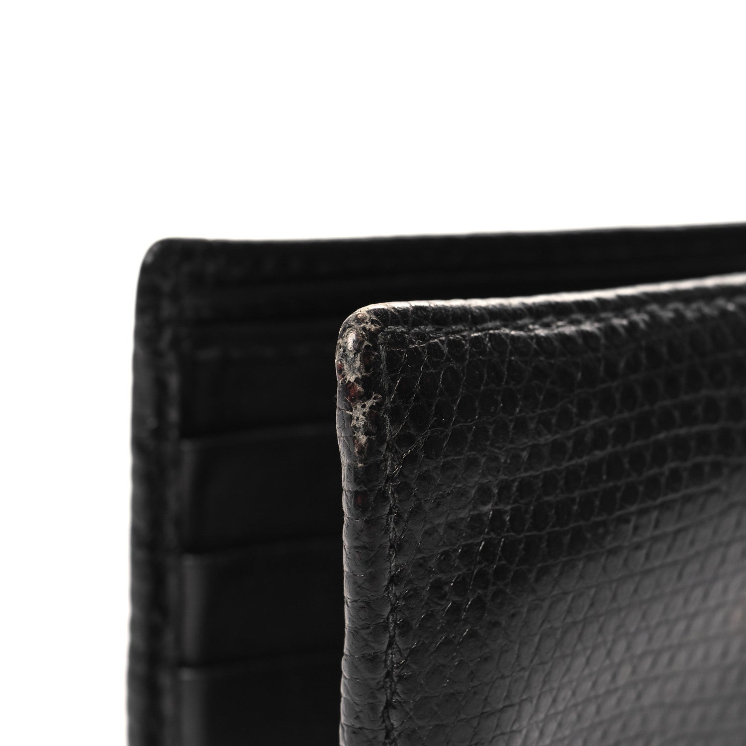 Gucci Lizard Bi-Fold Wallet Black 8 of 8