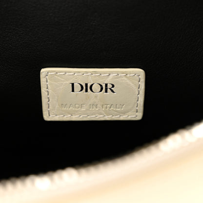 Christian Dior Crocodile Mens Saddle Bag 6 of 12