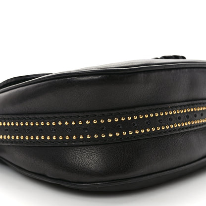 Gucci Calfskin Small Snaffle Bit Shoulder Bag Black 8 of 10