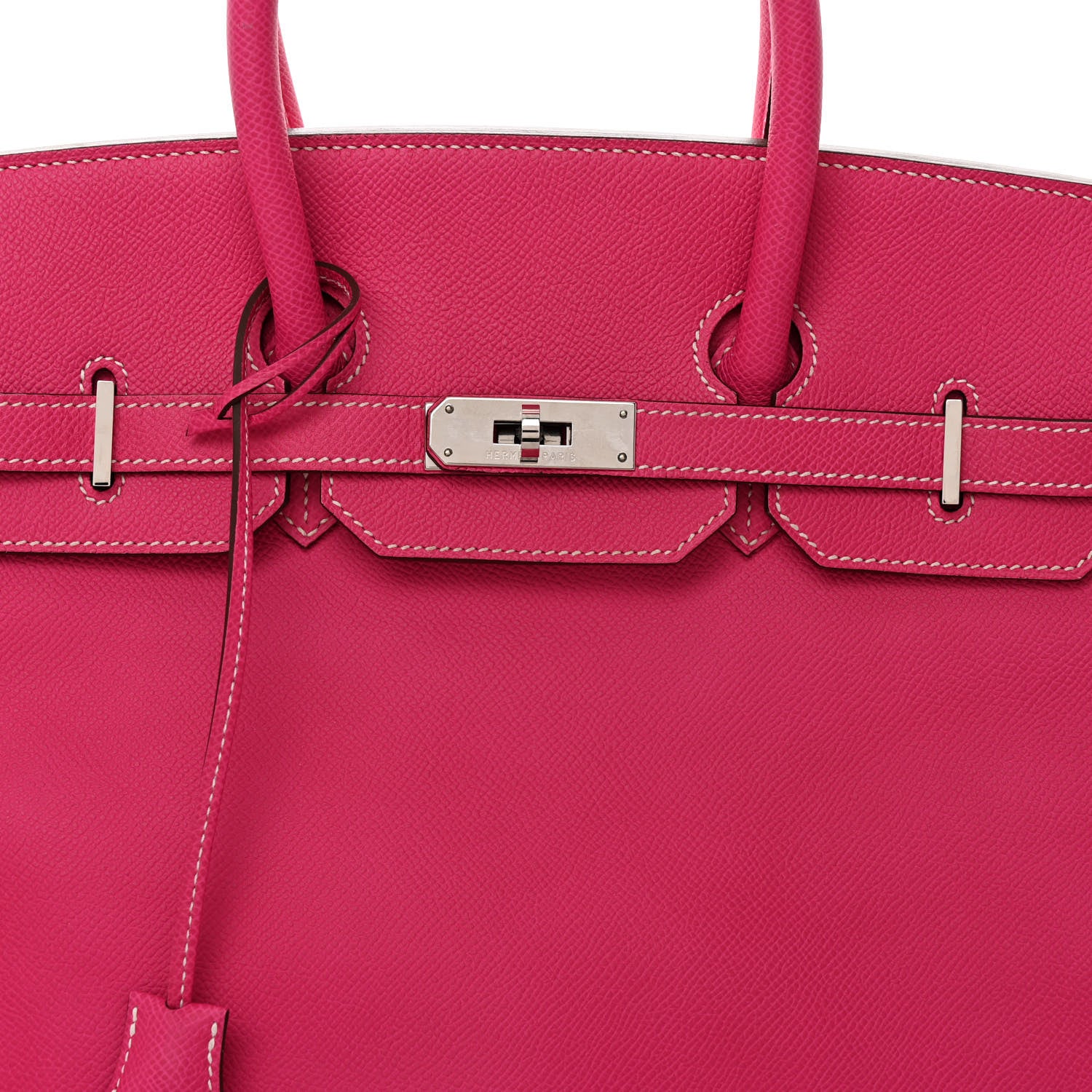 Hermes Epsom Birkin 35 Rose Tyrien 8 of 12