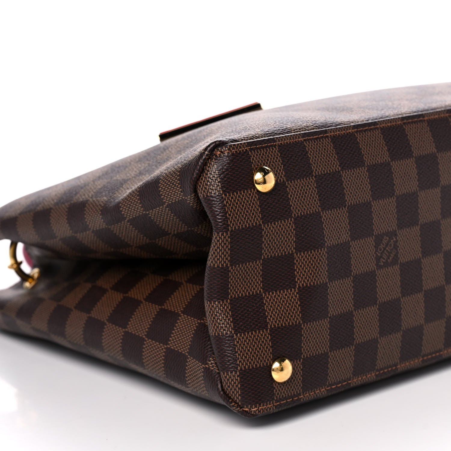 Louis Vuitton Damier Ebene LV Riverside Lie De Vin 10 of 10