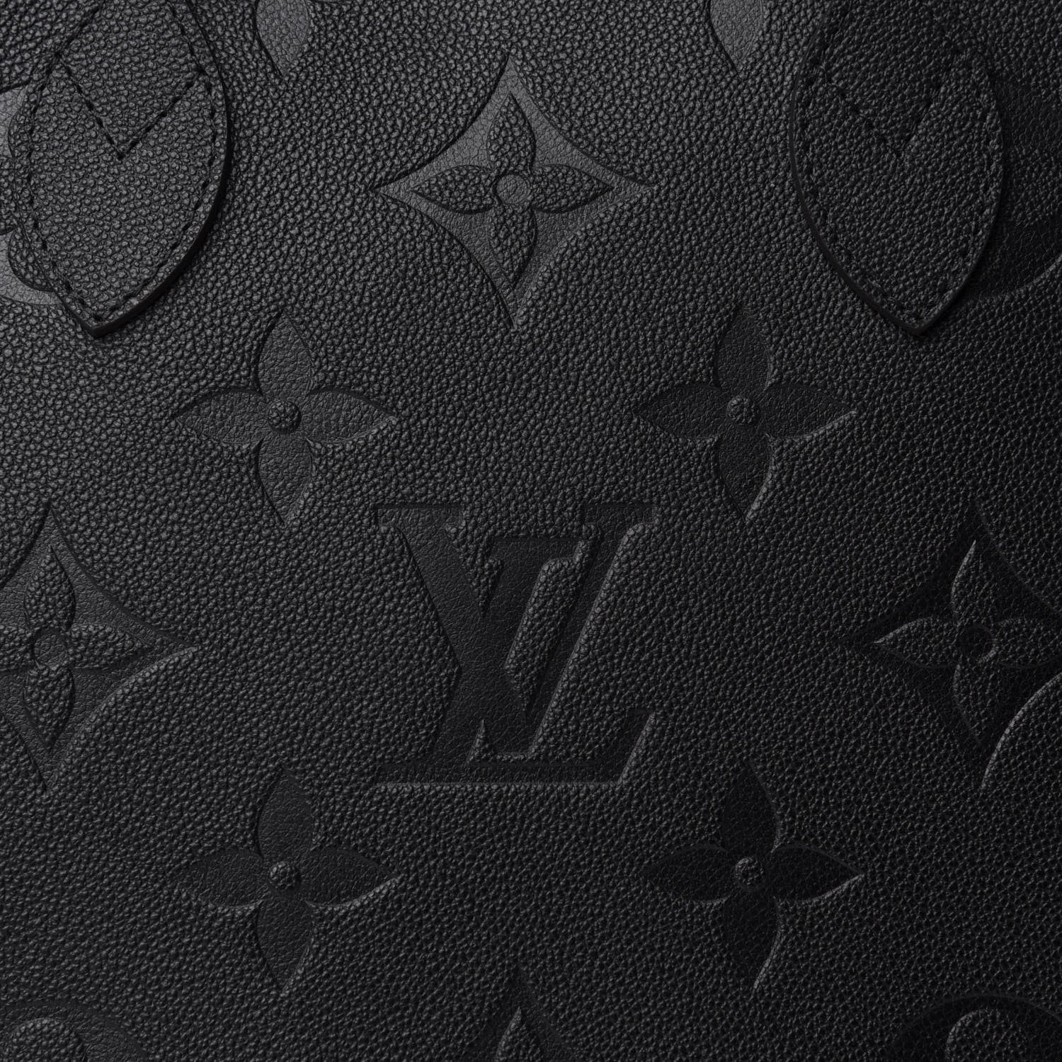 Louis Vuitton Empreinte Monogram Giant Neverfull MM Black 10 of 11