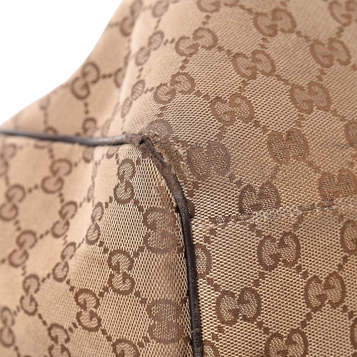 Gucci Monogram Large Sukey Tote Dark Brown 20 of 21