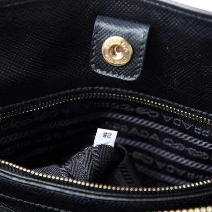 Prada Saffiano Cuir Open Promenade Tote Black 14 of 15