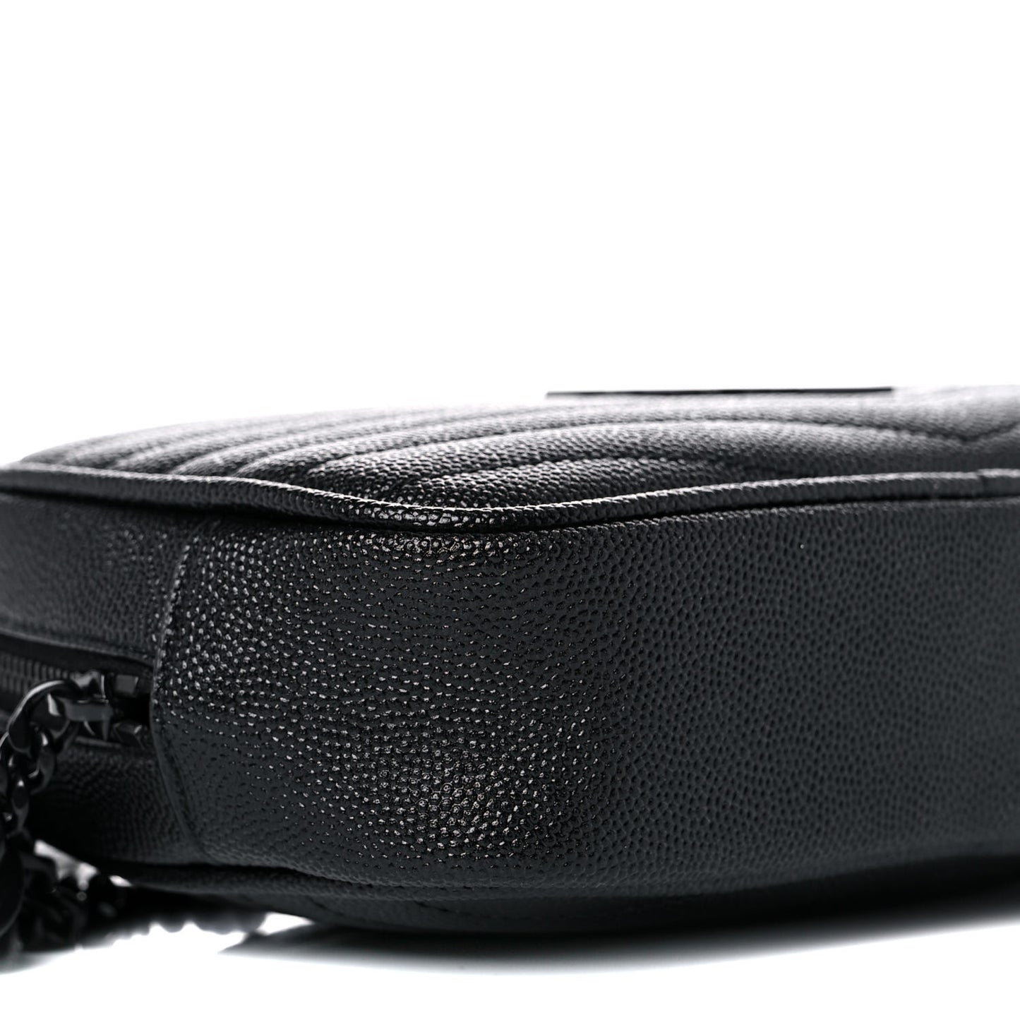 Grain De Poudre Matelasse Monogram Mini Lou Camera Bag Black