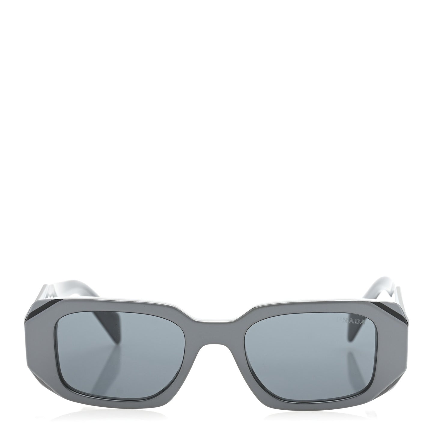 Acetate Symbole Sunglasses SPR 17W Dark Grey