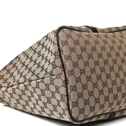 Gucci GG Monogram Large Joy Tote Bag Dark Brown 10 of 13