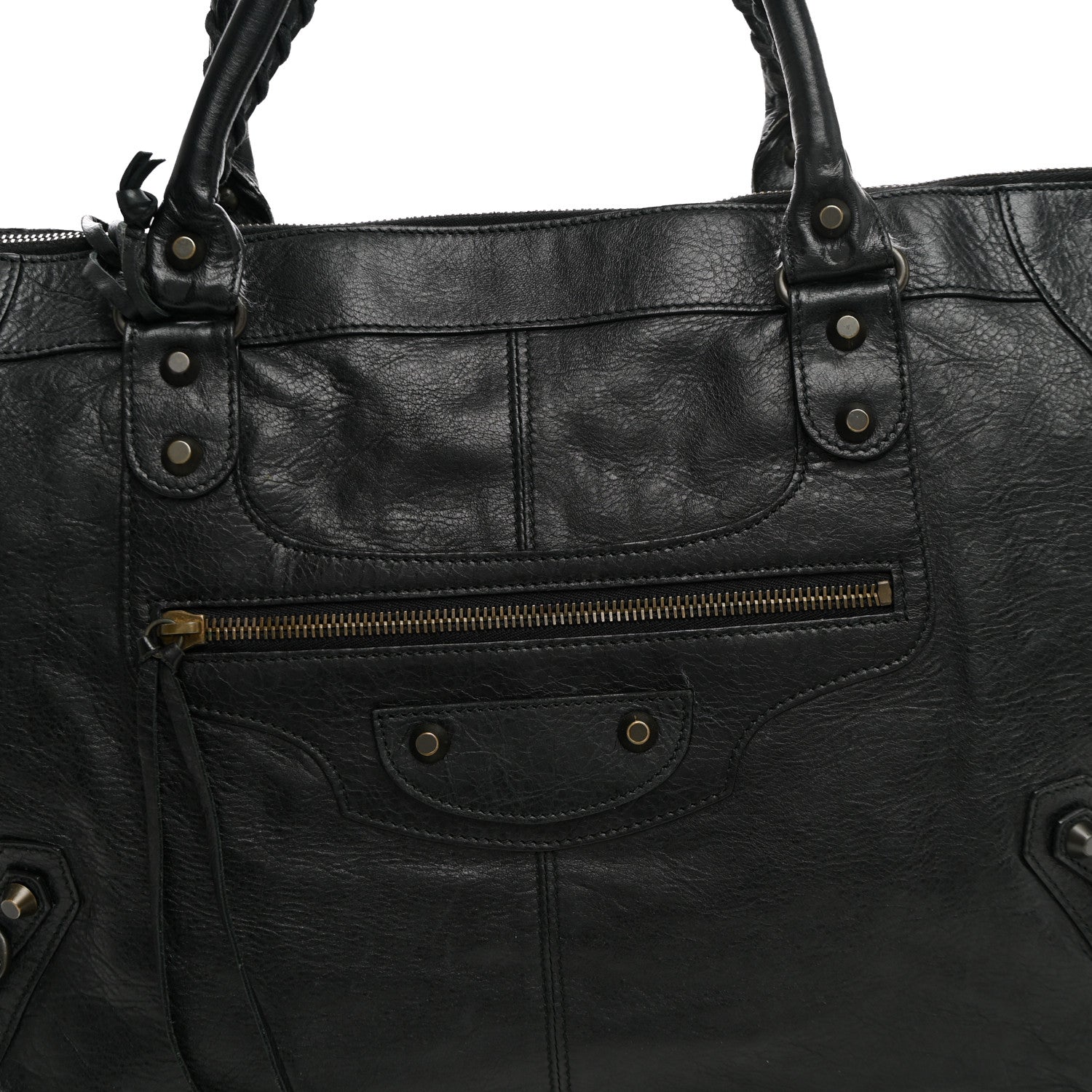 Balenciaga Agneau Classic Hardware Work Black 8 of 11