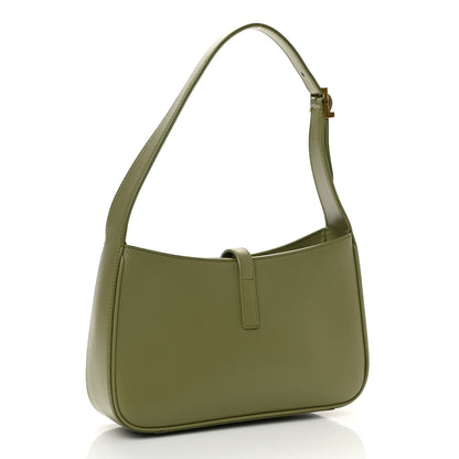 Saint Laurent Smooth Calfskin Le 5 A 7 Hobo Pistache 3 of 13