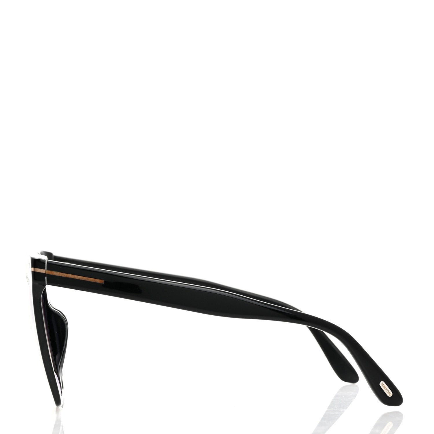 Tom Ford Acetate Sabrina Square Sunglasses TF764 Black 3 of 8