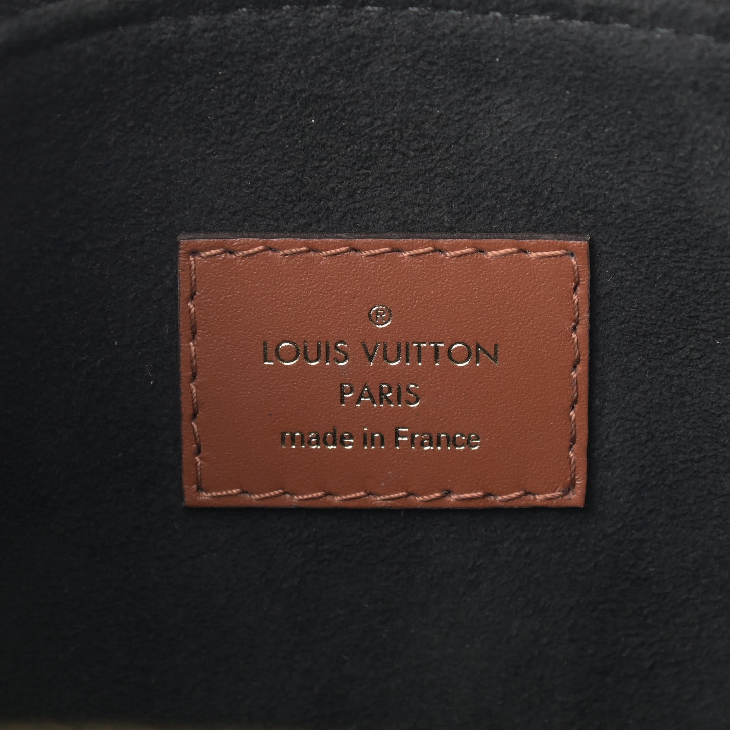 Monogram V Tote MM Black