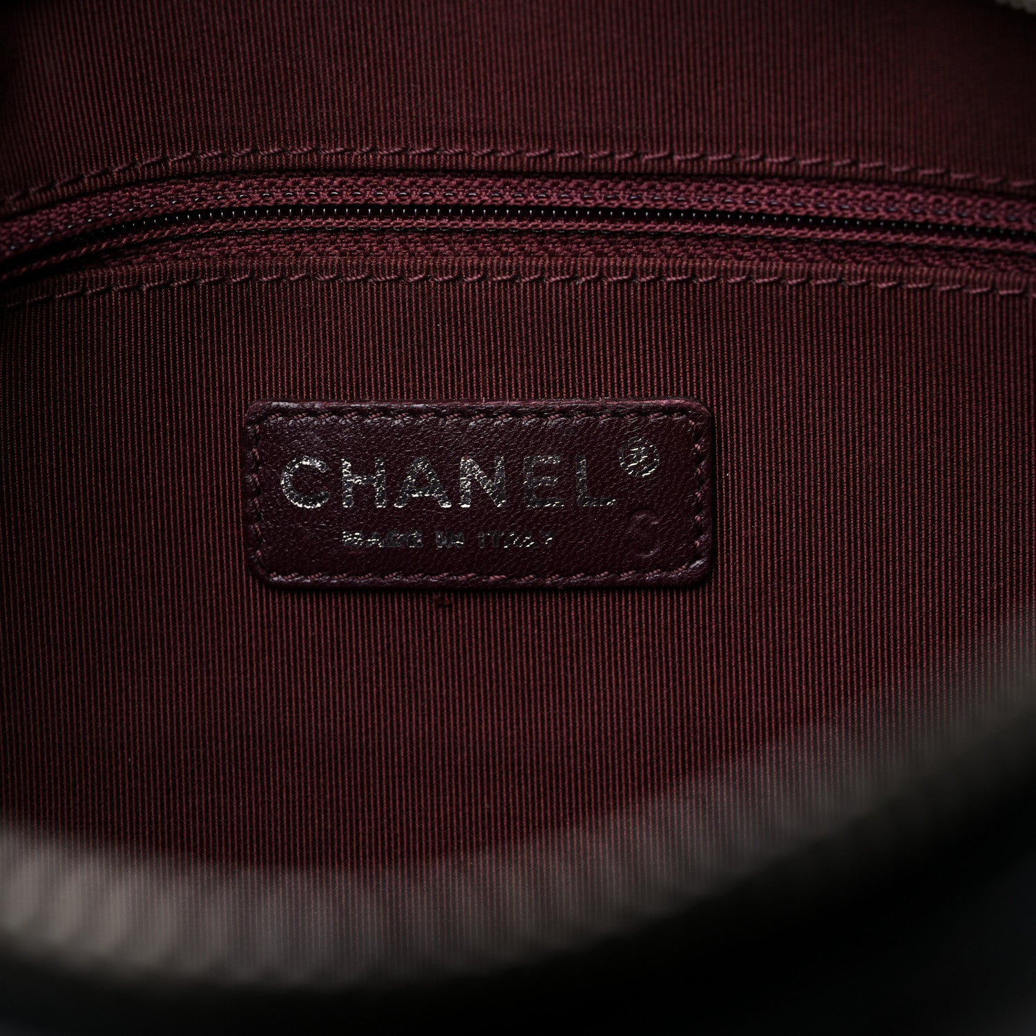 Chanel Glazed Calfskin Coco Boy Camera Case Black 6 of 14