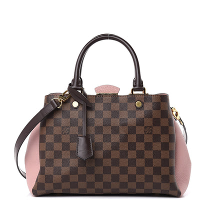 Louis Vuitton Damier Ebene Cuir Taurillon Brittany Magnolia 1 of 11