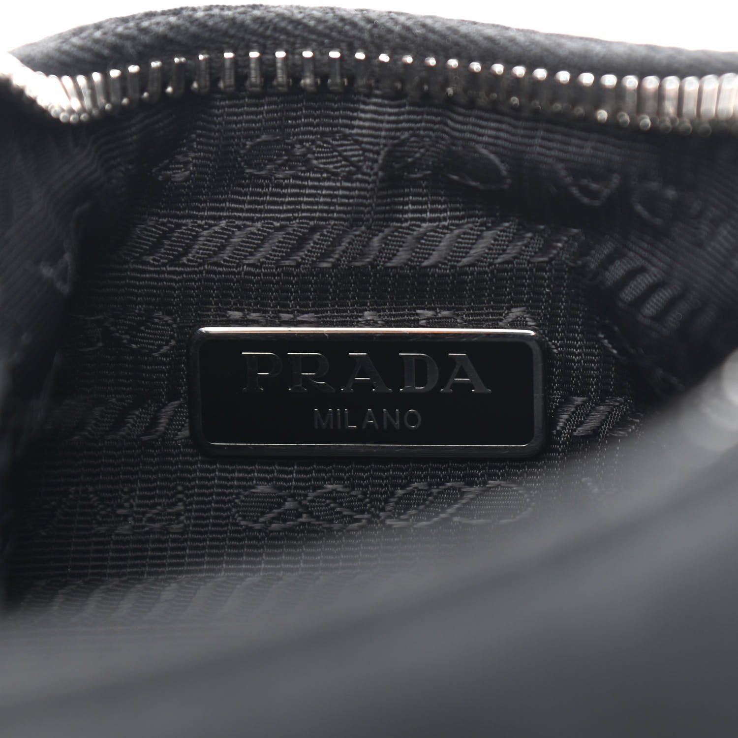Prada Nylon Re-Edition 2005 Shoulder Bag Black 6 of 10