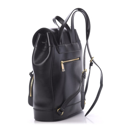 Gucci Boarded Plutone Calfskin Horsebit 1955 Single Buckle Backpack Black 2 of 14
