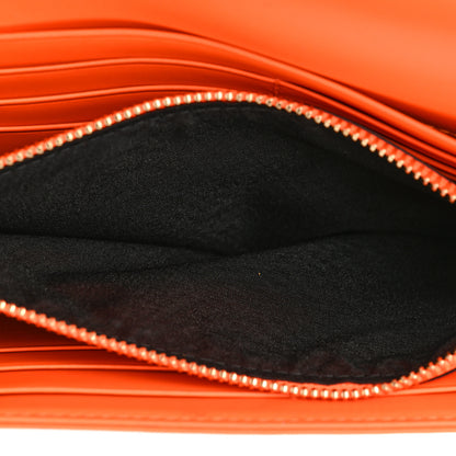 MCM Patent Two Tone Patricia Wallet On Chain Pink Orange 6 of 14