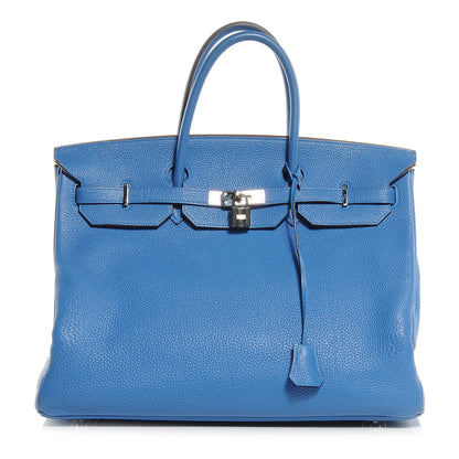 Hermes Togo Birkin 40 Mykonos 1 of 9