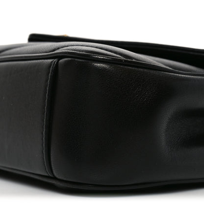 Saint Laurent Lambskin Chevron Quilted Small Loulou Bag Black 11 of 11