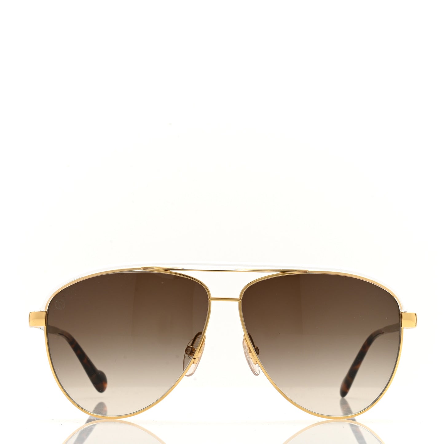 Jet Set Aviator Sunglasses Z0857U Gold