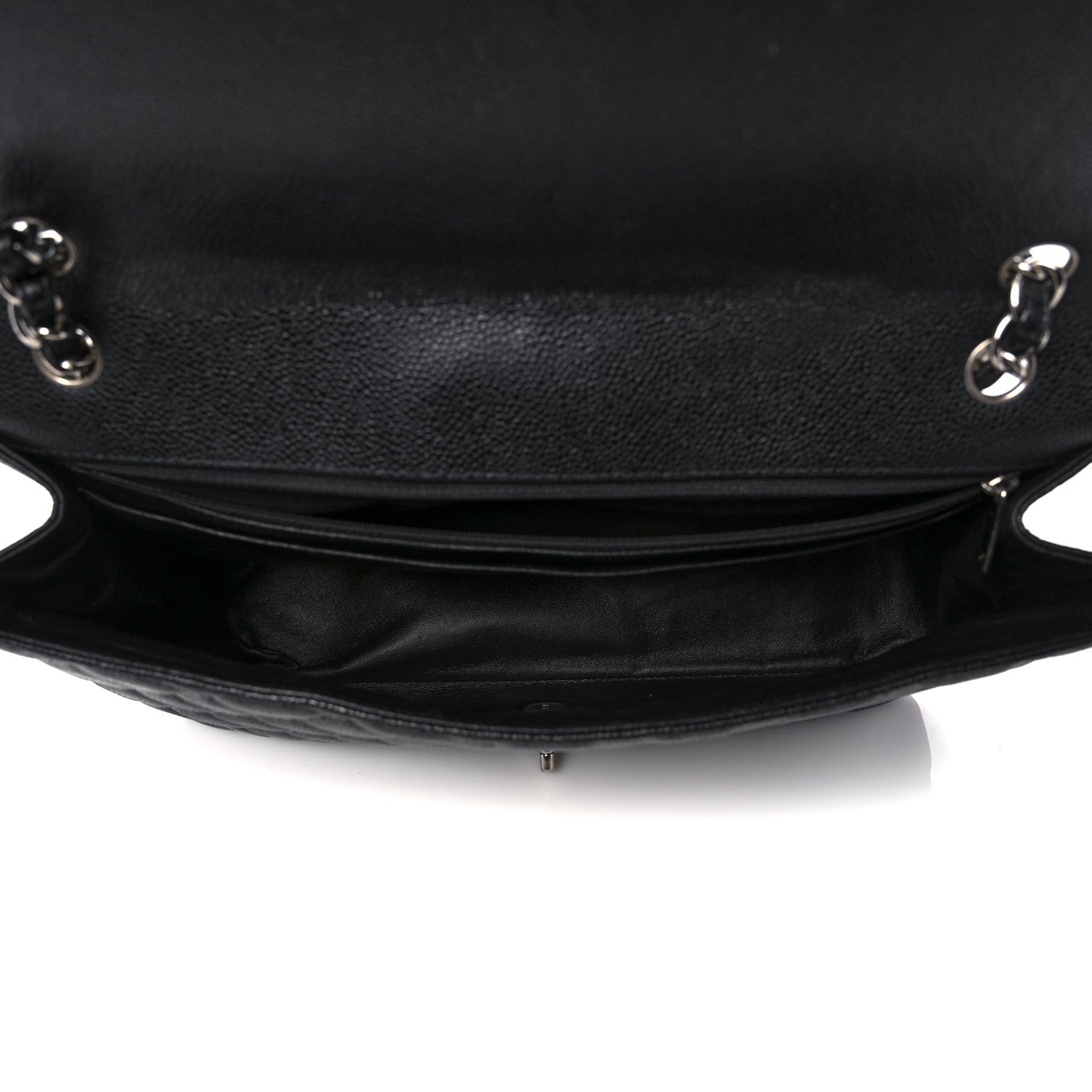 Chanel Caviar Quilted Maxi Single Flap Black 5 of 17