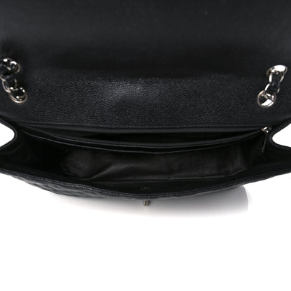 Chanel Caviar Quilted Maxi Single Flap Black 5 of 17