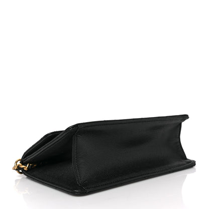 Chanel Caviar Quilted Small Chain Frame Flap Black 4 of 9