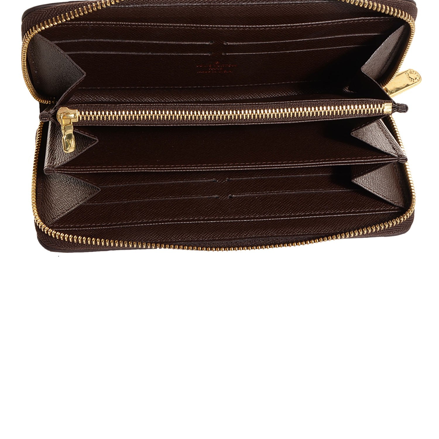 Louis Vuitton Damier Ebene Zippy Wallet 5 of 8