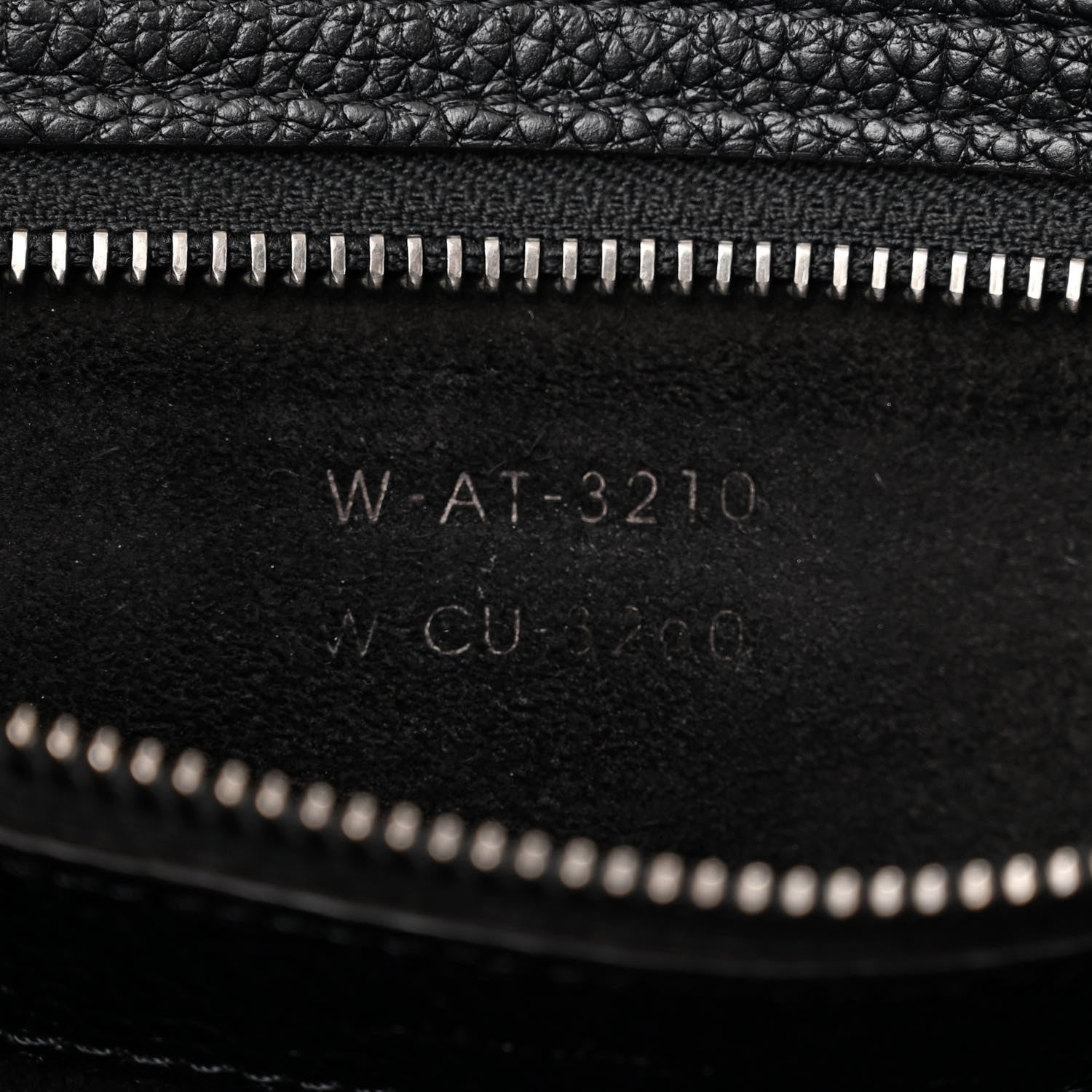 Celine Drummed Calfskin Mini Luggage Black 8 of 14