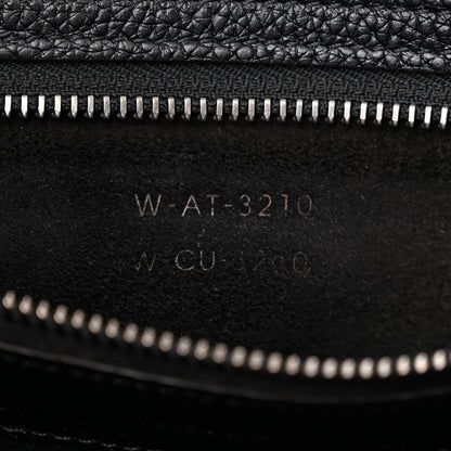 Celine Drummed Calfskin Mini Luggage Black 8 of 14