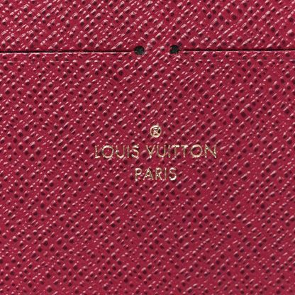 Louis Vuitton Calfskin Felicie Card Holder Insert Fuchsia 6 of 6
