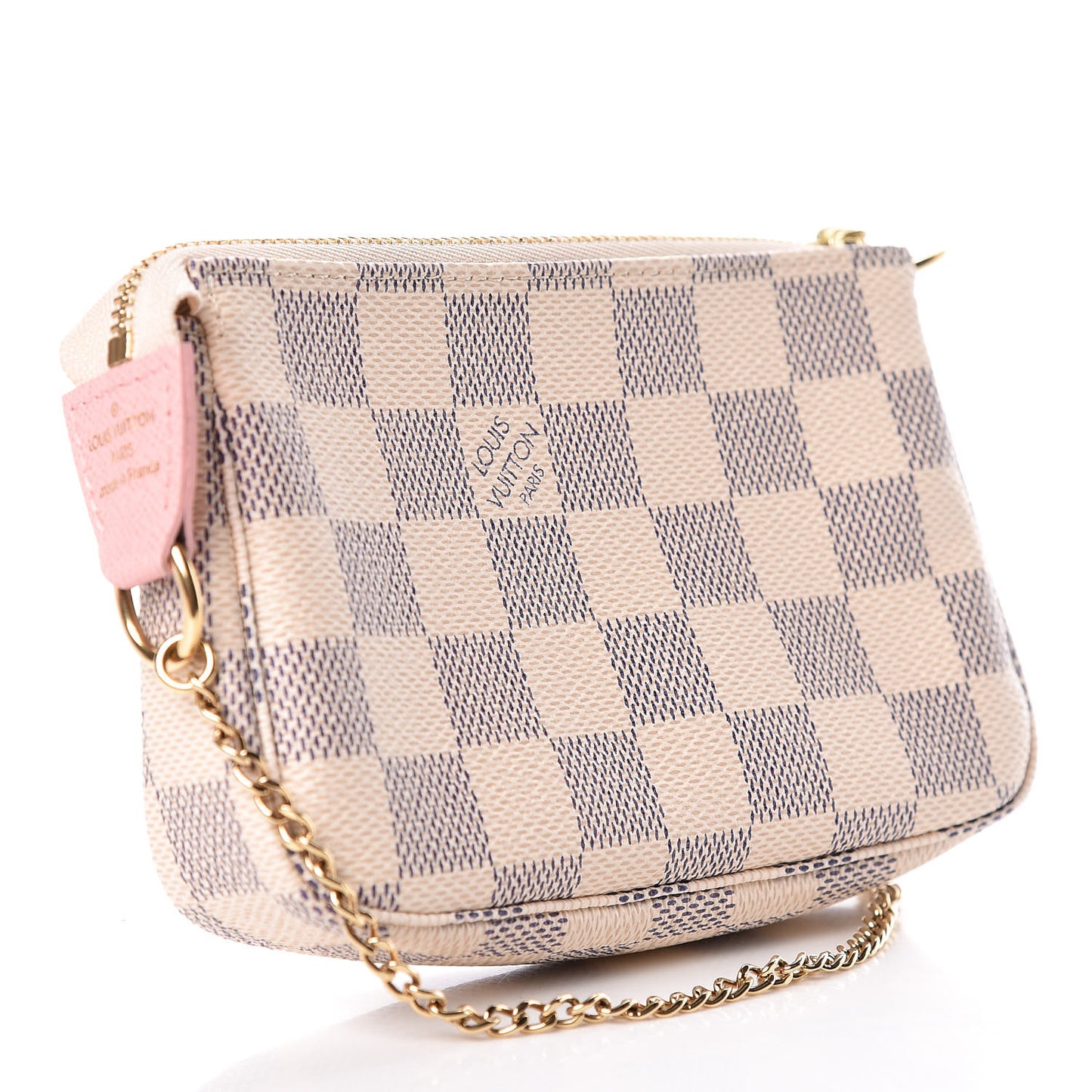 Damier Azur 2018 Christmas Animation Mini Pochette Accessories