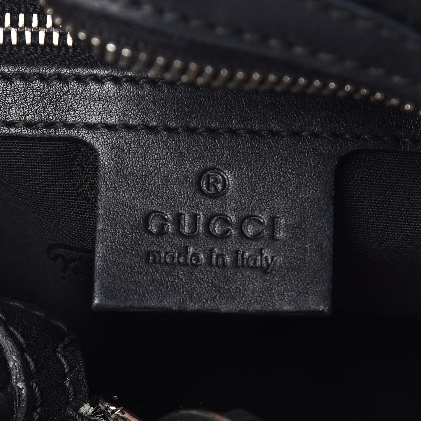 Guccissima Medium GG Twins Hobo Black