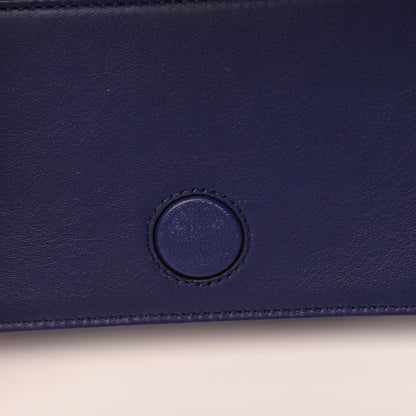 Gucci Velvet Matelasse GG Marmont Mini Bag Cobalt Blue 6 of 11