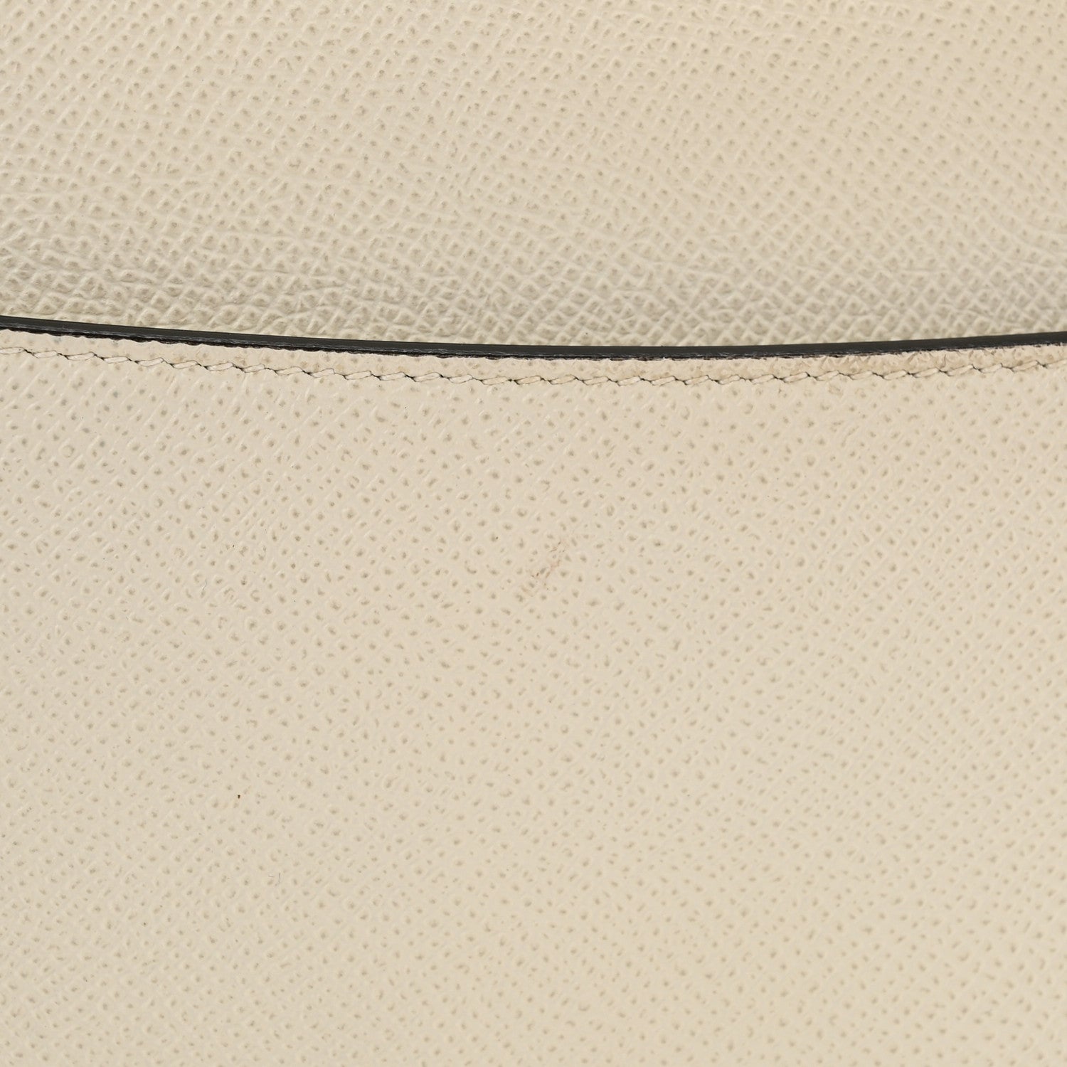 Christian Dior Grained Calfskin Saddle Bag White 13 of 13