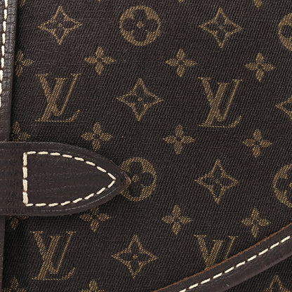 Louis Vuitton Monogram Mini Lin Saumur Ebene 8 of 17
