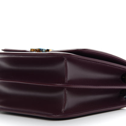 Burberry Calfskin Small TB Bag Deep Maroon 8 of 9