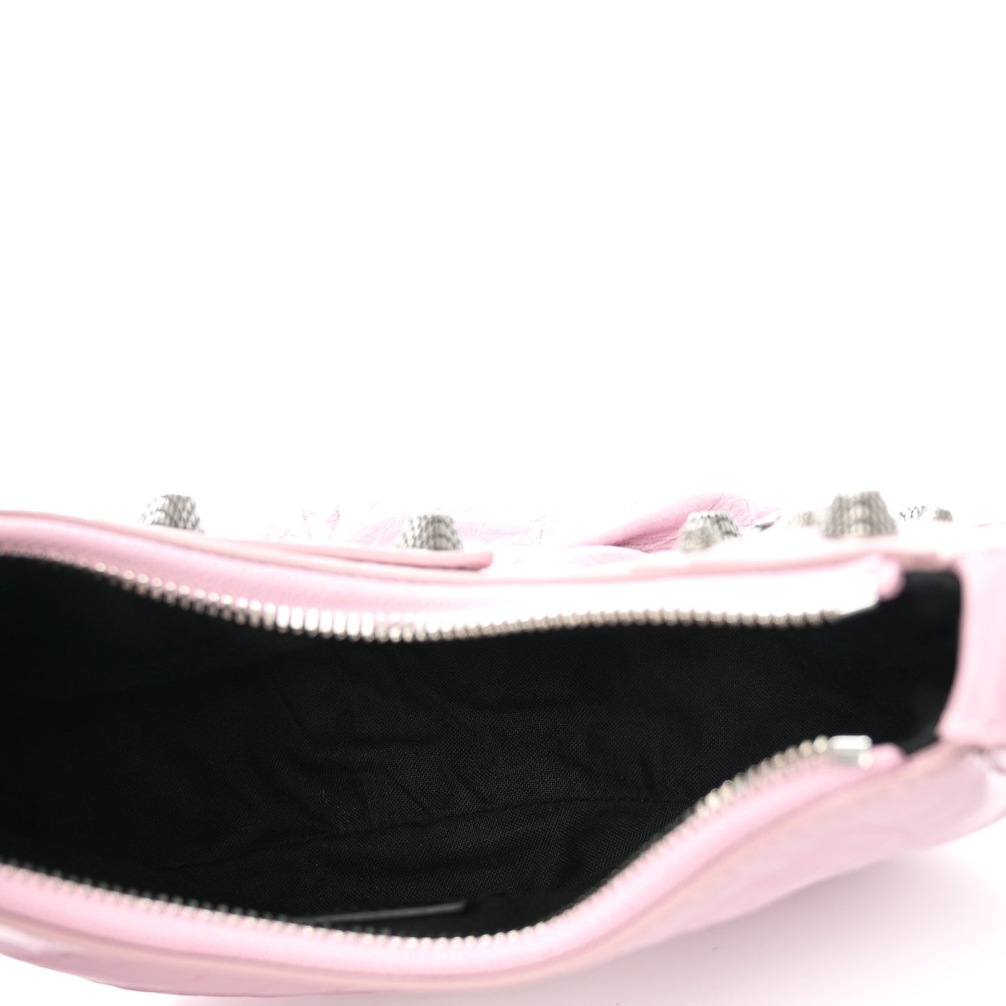 Agneau Arena Le Cagole Shoulder Bag XS Candy Pink