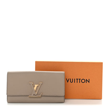 Louis Vuitton Taurillon Capucines Wallet Galet 7 of 7
