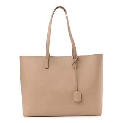 Saint Laurent Calfskin Large Shopping Tote Dark Toffee 1 of 12