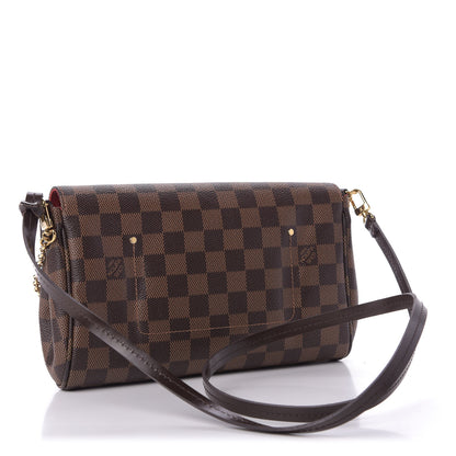 Louis Vuitton Damier Ebene Favorite MM 3 of 15
