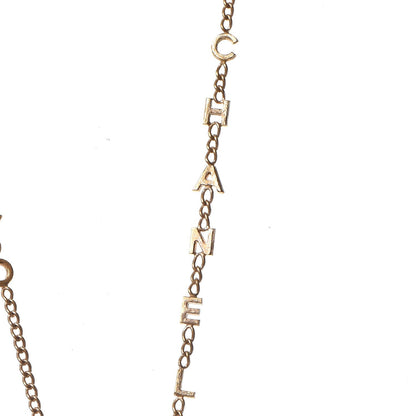 Chanel Coco CC Pendant Necklace Gold 6 of 10