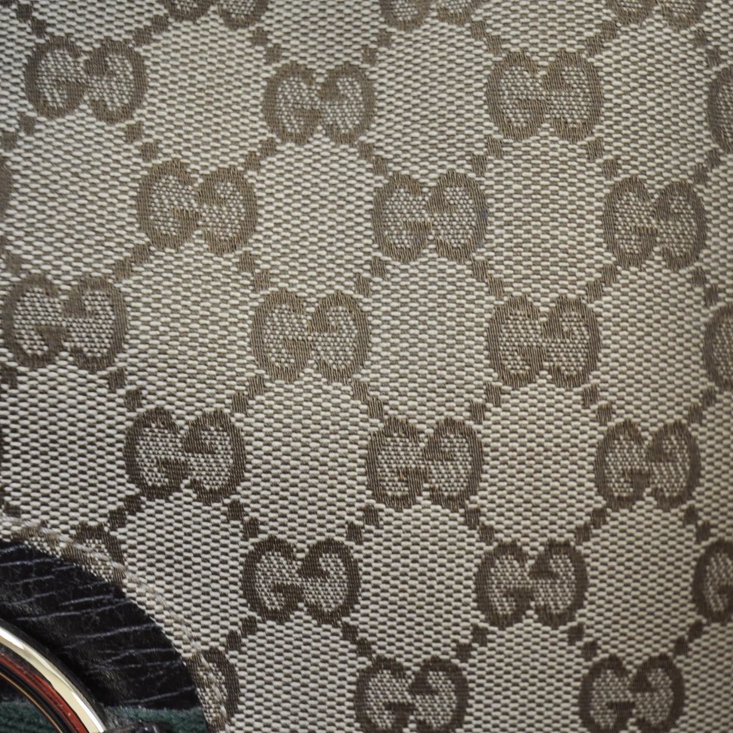 Gucci Monogram Hasler Tote 11 of 13