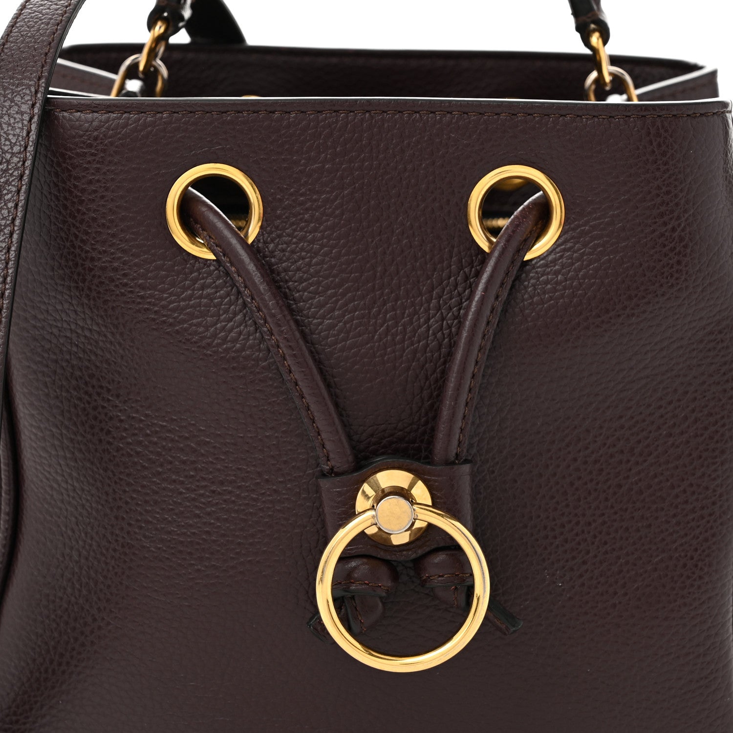 Mulberry Small Classic Grain Small Hampstead Oxblood 8 of 12