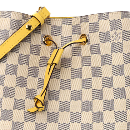 Louis Vuitton Damier Azur Neonoe MM Pineapple 7 of 10