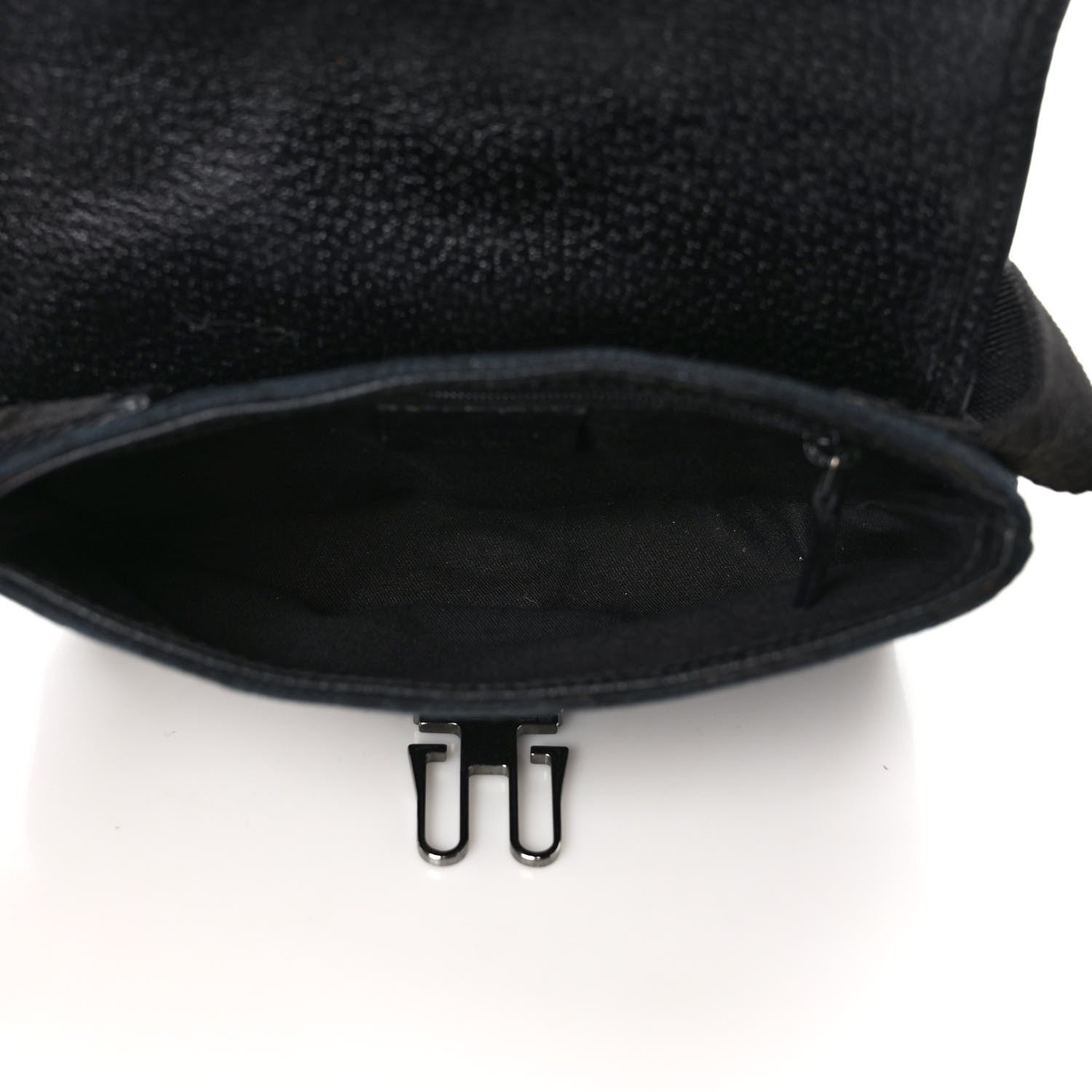 Gucci GG Monogram Web Buckle Belt Bag Black 5 of 9