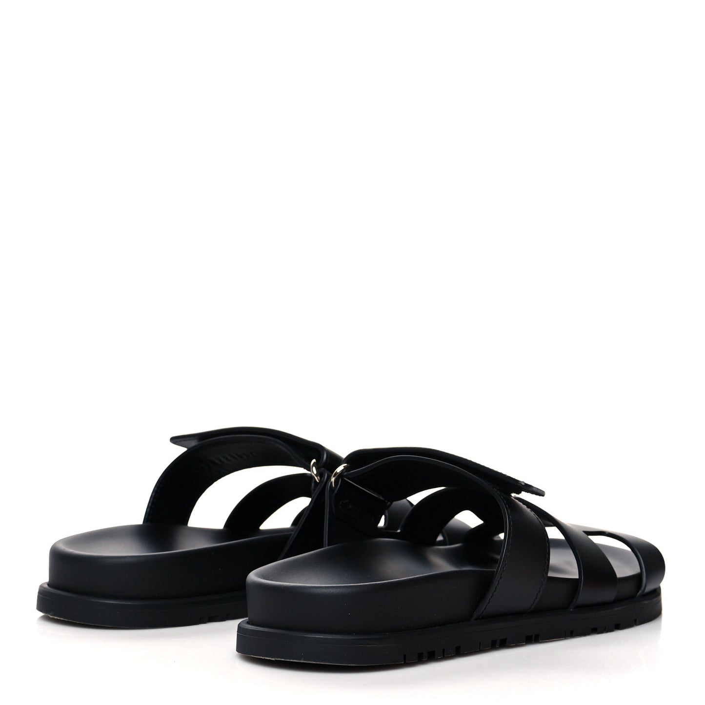 Calfskin Womens Chypre Sandals 36 Black