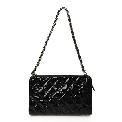 Chanel Patent Calfskin Lucky Symbols Pochette Black 1 of 9