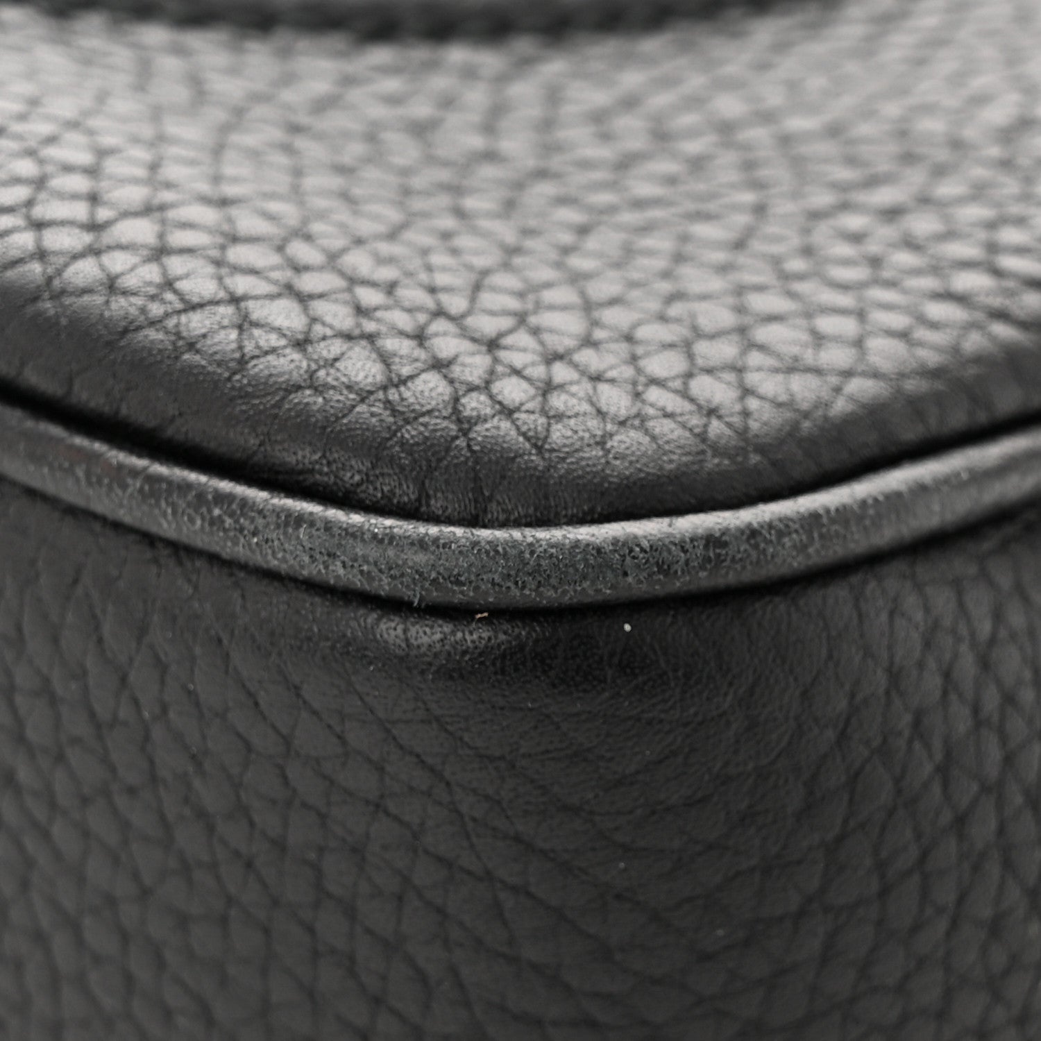 Gucci Pebbled Calfskin Small Soho Disco Bag Black 11 of 17