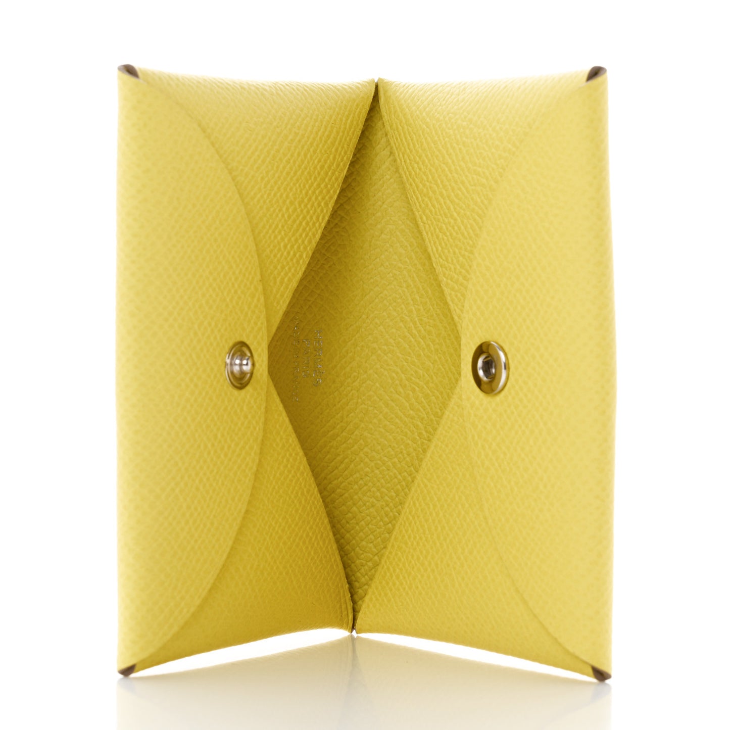 Epsom Calvi Card Case Lime